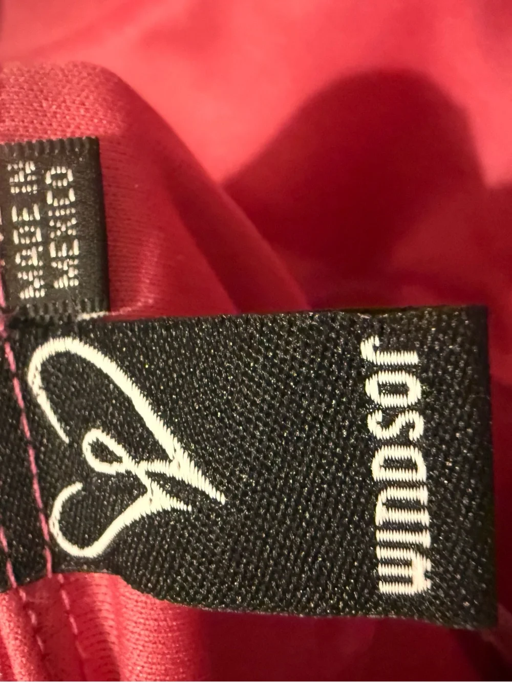 Pink Satin Twist-Front Spaghetti Strap Mini Dress- NEW WITH TAGS